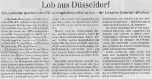 Siegener Zeitung vom 07.03.2013