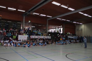 Volle Halle - Die Nerven aller Akteure waren zum Reißen gespannt.