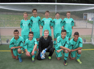 Die erfolgreichen Fußballer der DFB-Talentförderung in Lüdenscheid.